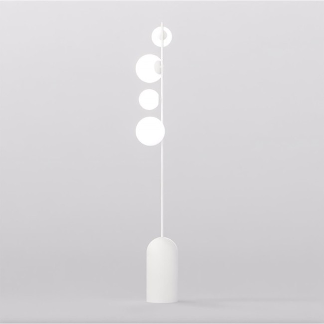 Suspension Ondessa blanche (5 lumières)