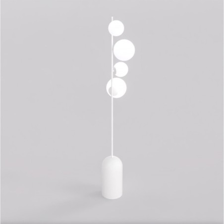 Suspension Ondessa blanche (5 lumières)