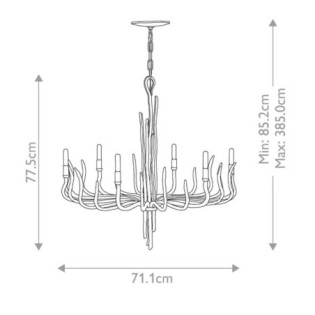 Lustre Spyre (6 lumières)