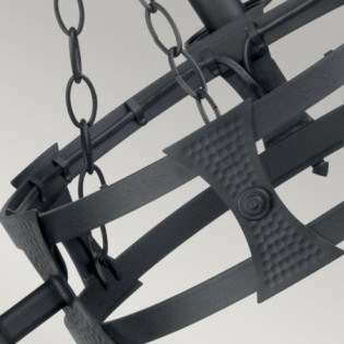 Lustre Saxon (3 lumières)