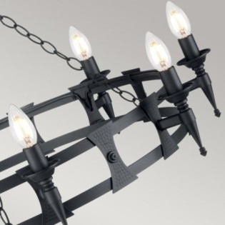 Lustre Saxon (8 lumières)