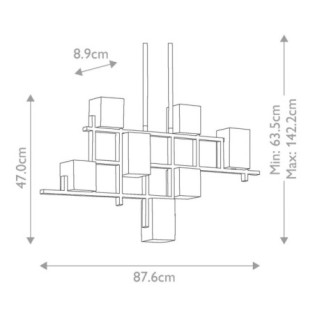 Lustre Lily (5 lumières)