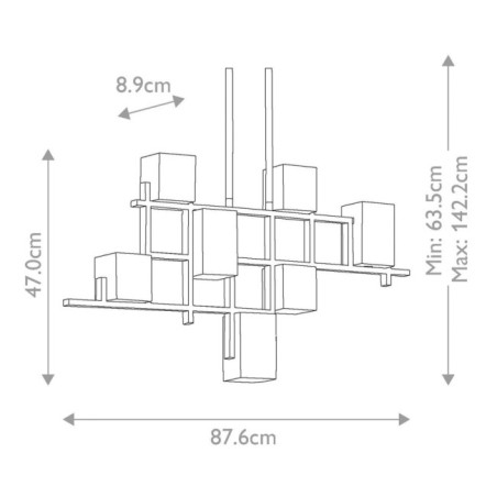 Lustre Lily (5 lumières)