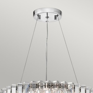 Lampe de plafond Crystal Skye (8 lumières)