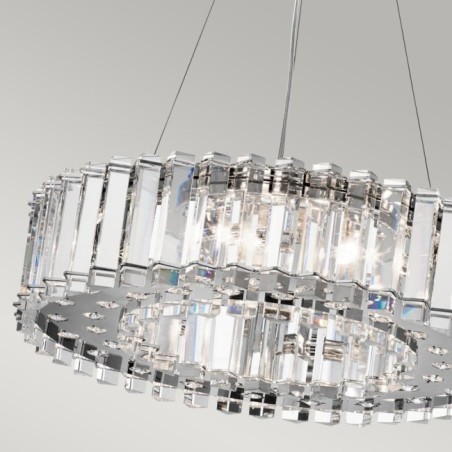Lampe de plafond Crystal Skye (8 lumières)