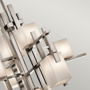 Lampe de plafond City Lights (7 lumières)