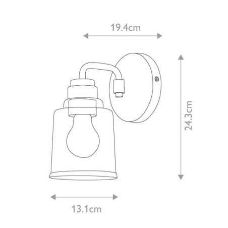 Aplique murale Aivian