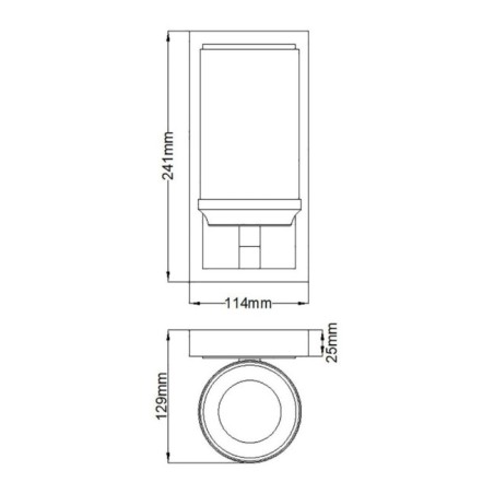 Aplique murale pour salles de bains Amalia