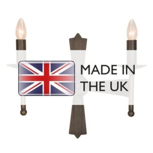 Applique murale Cromwell (2 lumières)