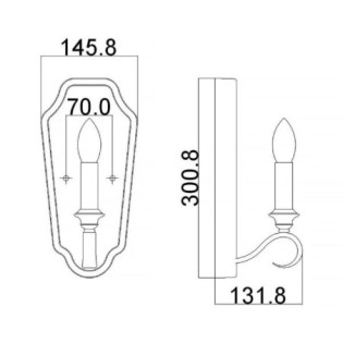 Applique murale DeWitt