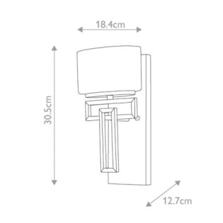 Aplique murale pour salles de bains Lanza