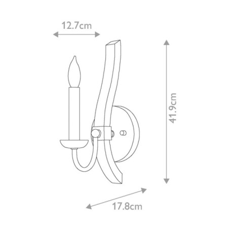 Applique murale Middlefield