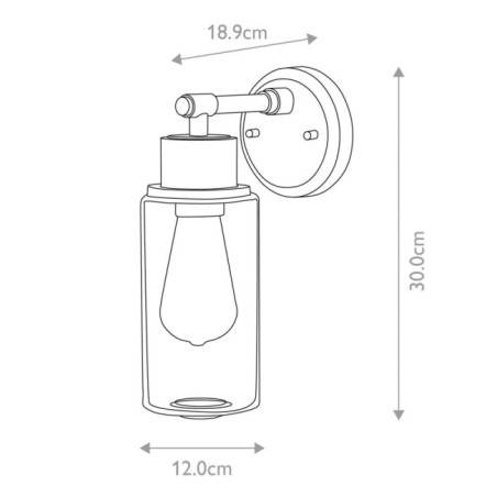Aplique murale pour salles de bains Morvah