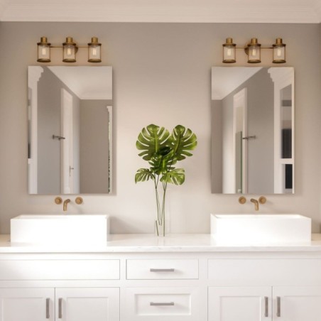 Aplique murale pour salles de bains Riggs (3 lumières)