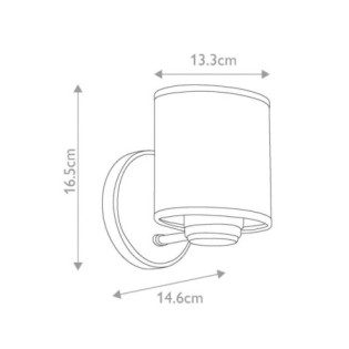 Applique murale Saldana