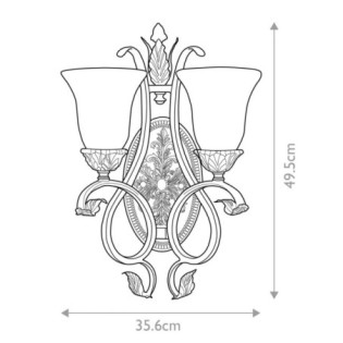 Aplique murale Sonoma Valley (2 lumières)