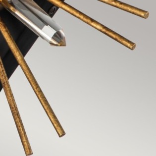 Aplique murale Sun King