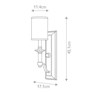 Applique murale Sussex - Elstead - Lampes.es