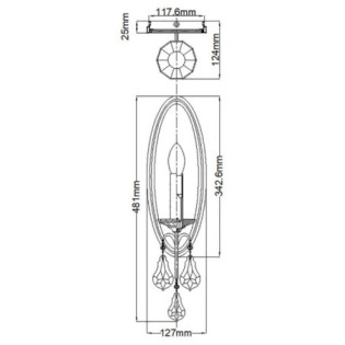 Applique murale Valentina
