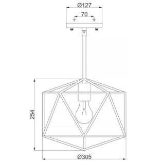 Lampe de plafond Astrid