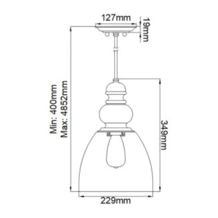 Lampe de plafond Mariage
