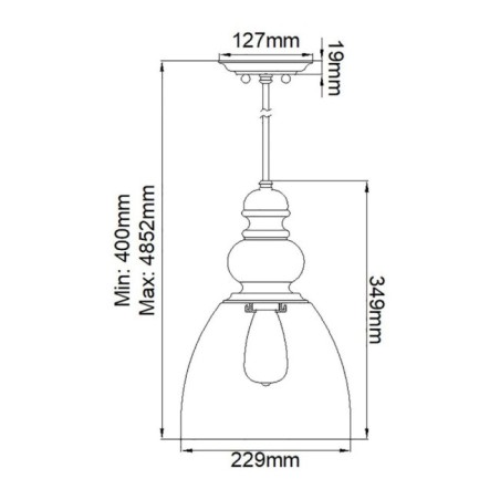 Lampe de plafond Mariage