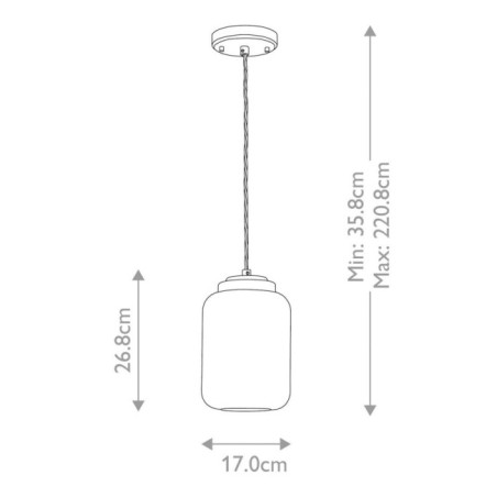 Lampe de plafond Sola