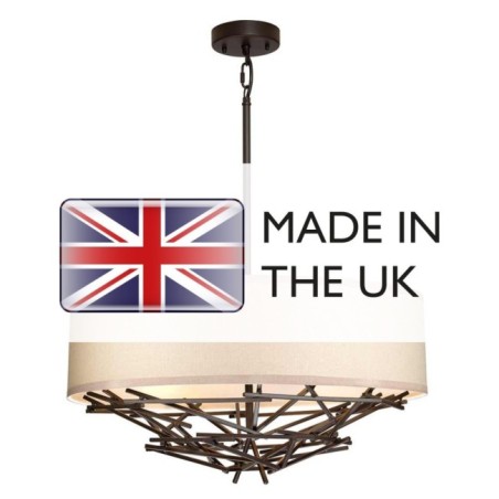 Lampe de plafond Taiko (4 lumières)