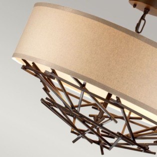 Lampe de plafond Taiko (4 lumières)