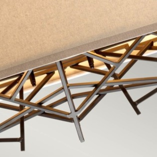 Lampe de plafond Taiko (5 lumières)