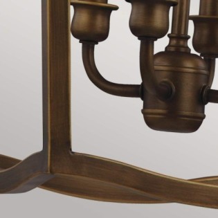 Lampe de plafond Yarmouth (4 lumières)