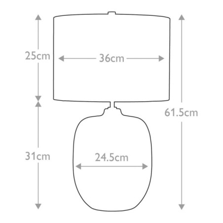 Lampe a poser Chalk Farm