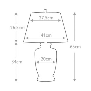 Lampe a poser Gold Birds