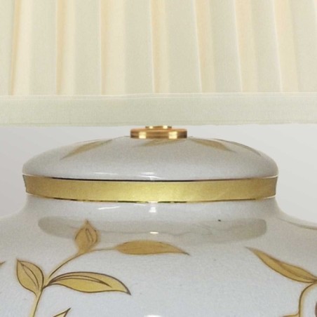 Lampe a poser Leaves Brown Gold