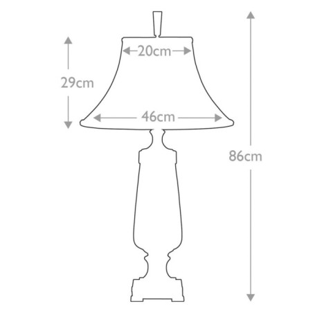 Lampe a poser Monteverde