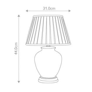 Lampe a poser Fleurs Jaunes