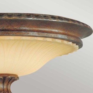 Plafond de plafond Stirling Castle (2 lumières)