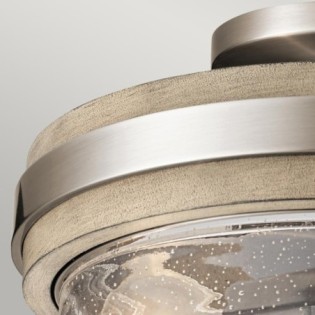 Semiplafond de plafond Grand Bank (2 lumières)