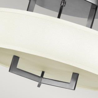 Semiplafond de plafond Hampton (3 lumières)