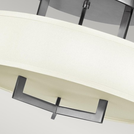 Semiplafond de plafond Hampton (3 lumières)