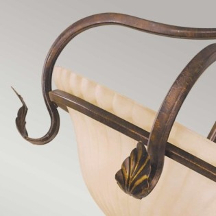 Semiplafond de plafond Sonoma Valley (3 lumières)