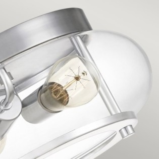 Plafonnier de plafond pour salles de bains Trilogy (2 lumières)