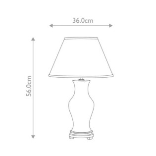 Lampe a poser Oxblood I