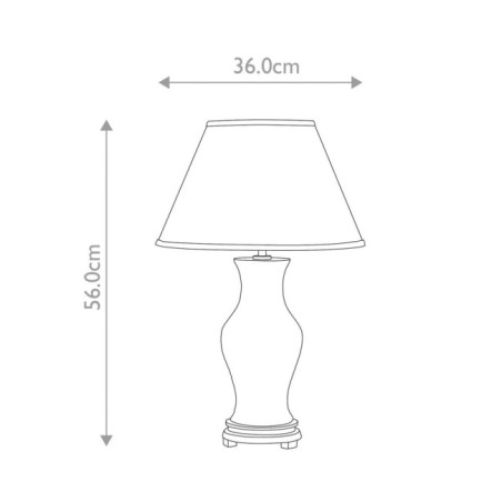 Lampe a poser Oxblood I