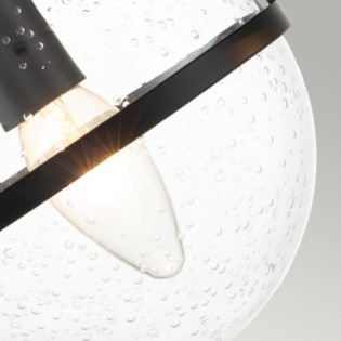 Applique pour salles de bains Hollis Transparent (2 lumières)