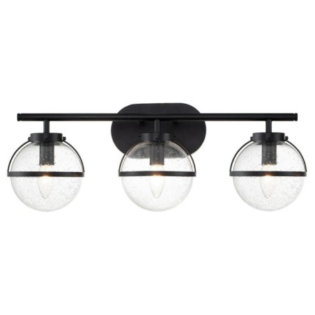 Applique pour salles de bains Hollis Transparent (3 lumières) - Elstead - Lampes.es