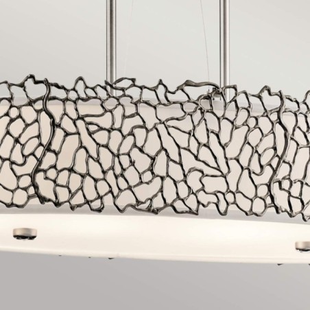 Lampe de plafond Silver Coral II (4 lumières)