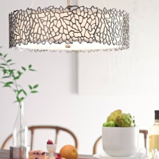 Lampe de plafond Silver...