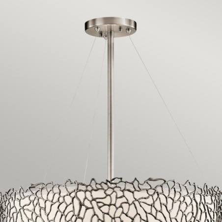 Lampe de plafond Silver Coral (4 lumières)