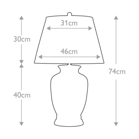 Lampe a poser Morris L